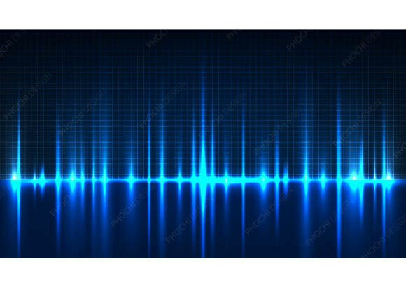 Download Dynamic Blue Sound Wave Technology Data - Tech Collection