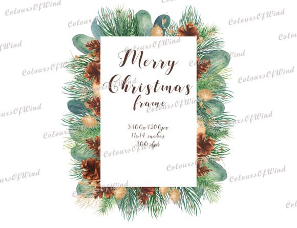 Download Christmas Tree Frame Clipart, Xmas PNG - Tree Collection