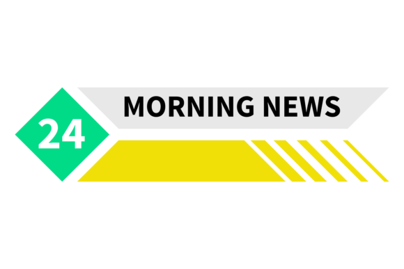 Download Morning News Tag. Color Live Tv Label - New Collection