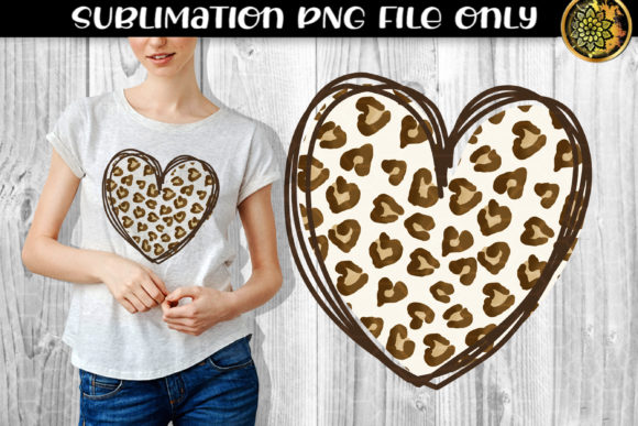 Download Heart Leopard Sublimation PNG Clipart 1 - Leopard sublimation png Collection