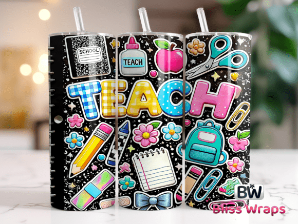 Download Teacher Tumbler Wraps Sublimation - Tumbler wraps Collection