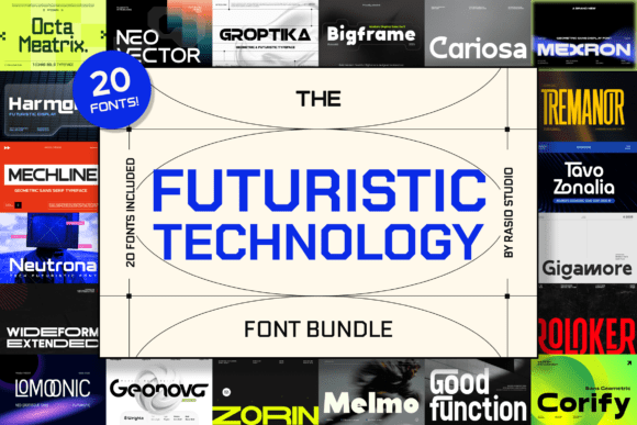 Download Futuristic Technology Bundle - Tech Collection
