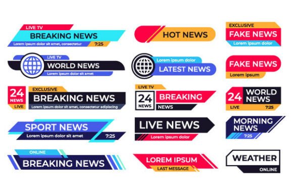 Download Breaking News Banner. Broadcasting - New Collection