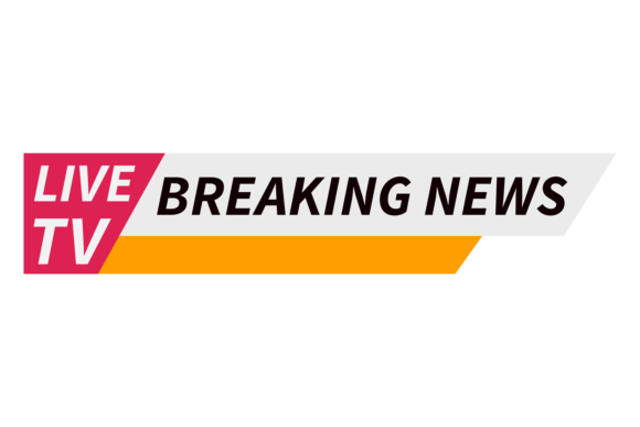 Download Breaking News Label. Live Tv Logo Templa - New Collection