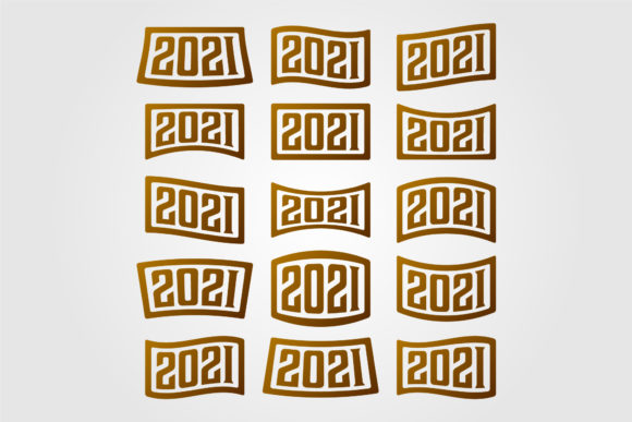 Download 2021 Number Collection Logo New Year - New Collection