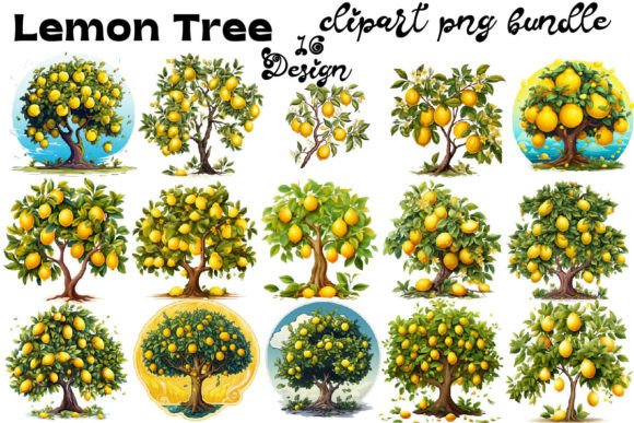 Download Lemon Tree Clipart PNG - Tree Collection