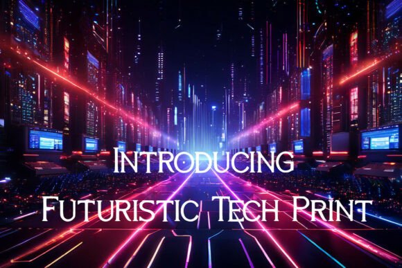 Download Futuristic Tech Print - Tech Collection