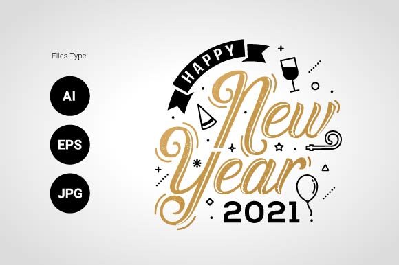 Download Happy New Year 2021 Greeting Card - New Collection