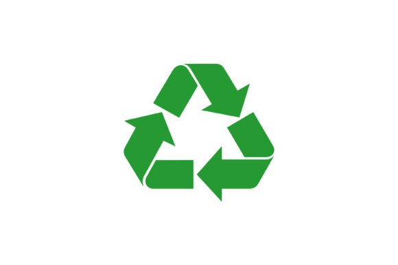 Download Green Recycling Arrows Triangle Symbol - Triangle Collection