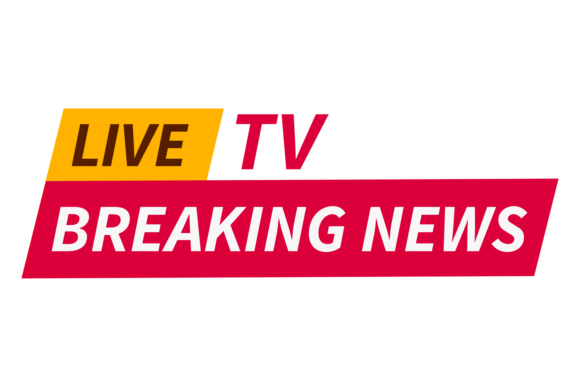 Download Breaking News Label. Live Tv Tag Templat - New Collection
