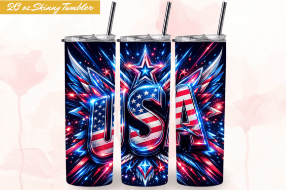 Download 4th of July Butterfly Tumbler Wraps PNG - Tumbler wraps Collection
